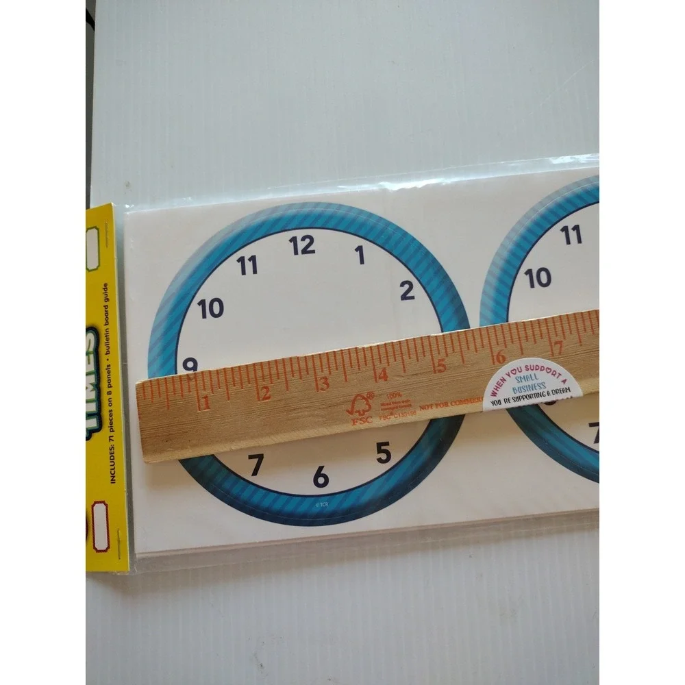 Teacher Created Resources Important Times Mini Bulletin Board 71 PCs On 8 Panels